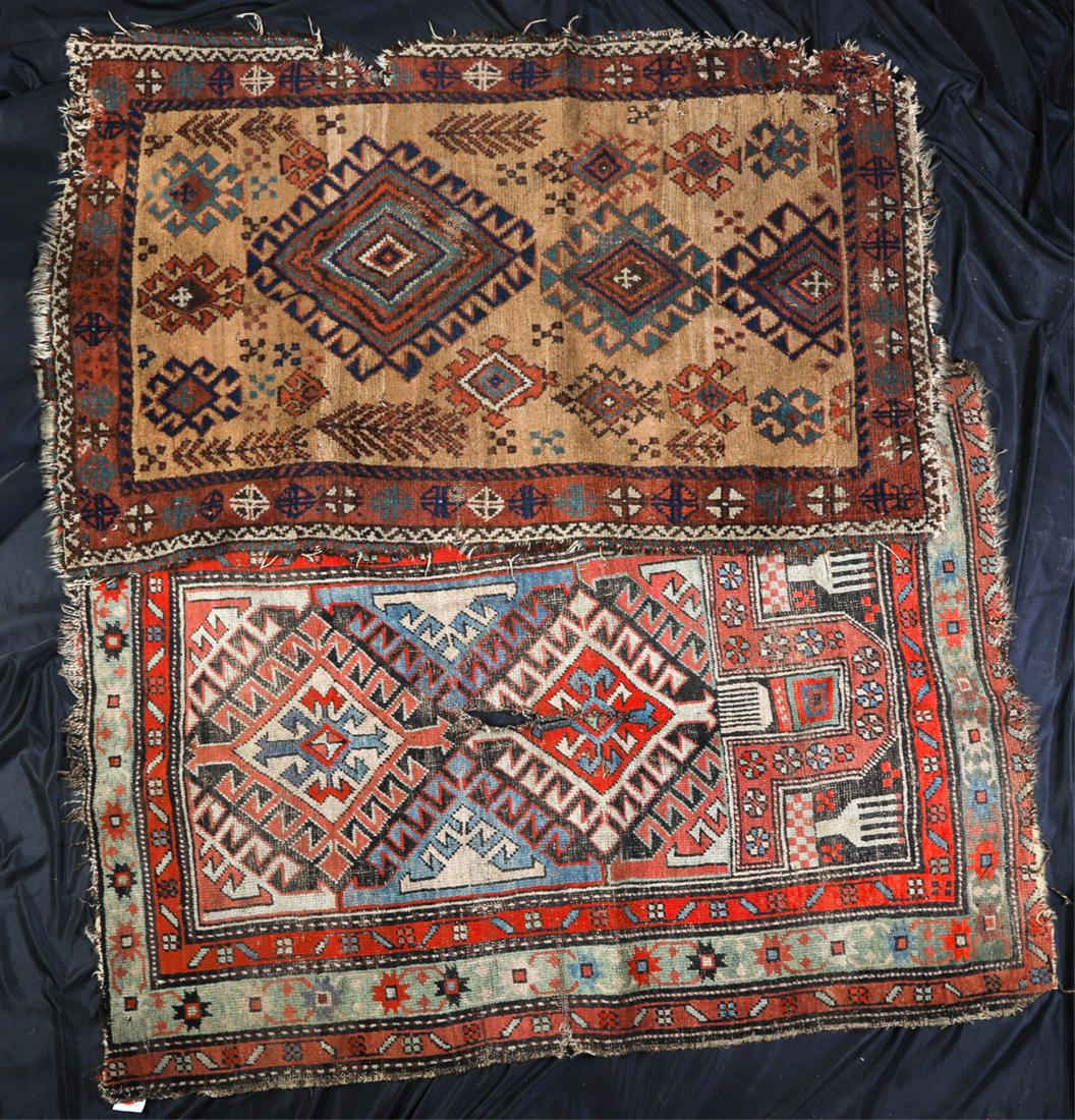 (2) ANTIQUE ORIENTAL SCATTER RUGS (1 of 15)