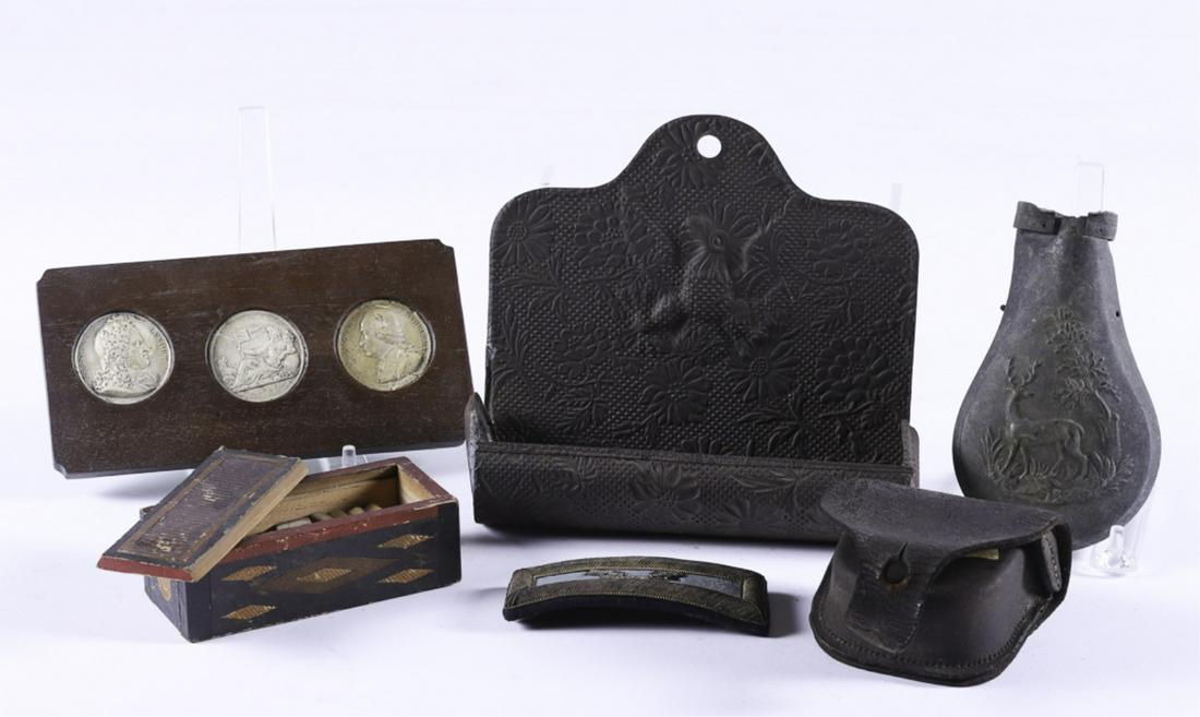 GROUP OF CURIOSITIES INCLUDING CIVIL WAR (1 of 19)