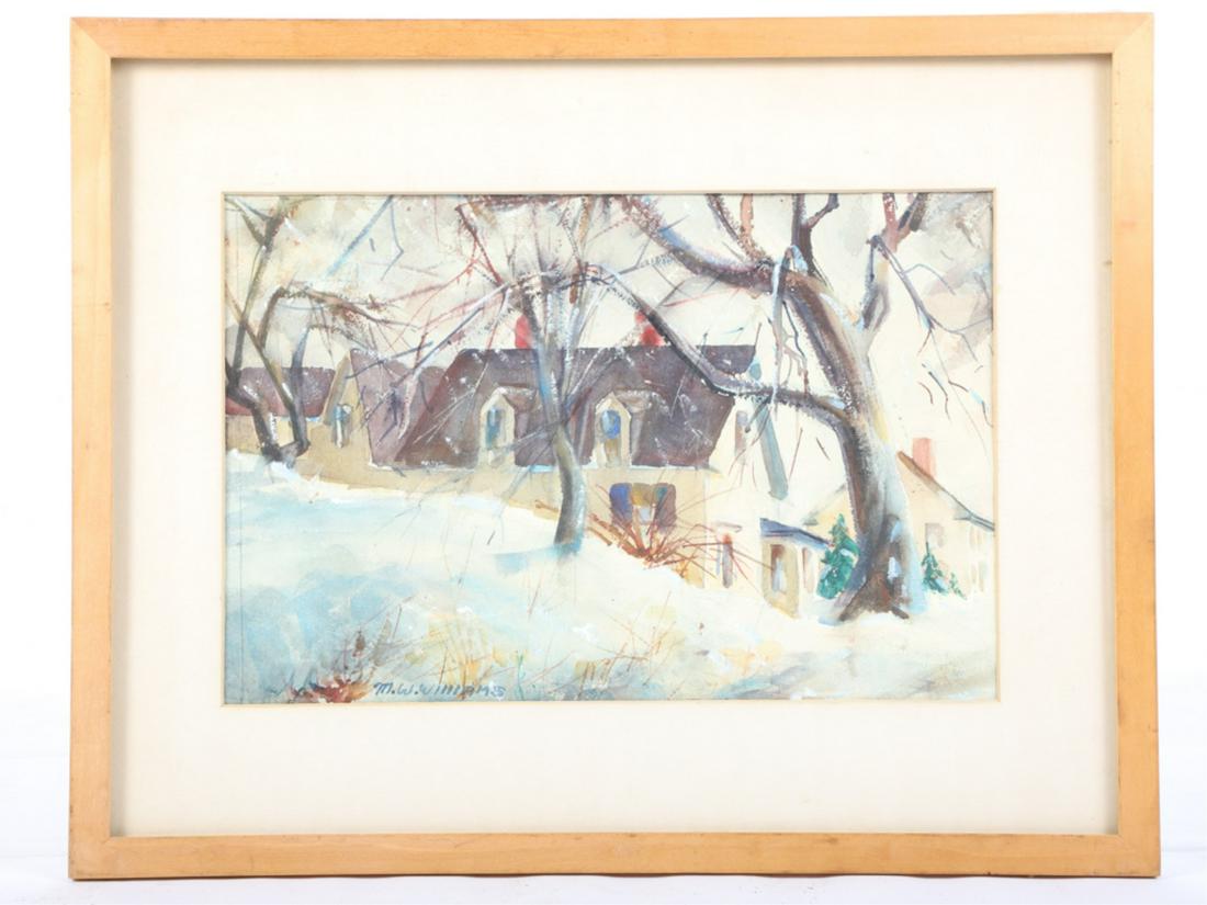 AMERICAN SCHOOL (20th c) (1 of 3)