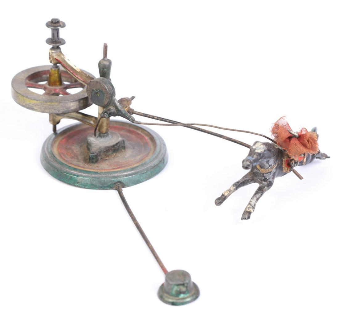 BRITAINS MECHANICAL EQUESTRIENNE TOY c1890 (1 of 12)