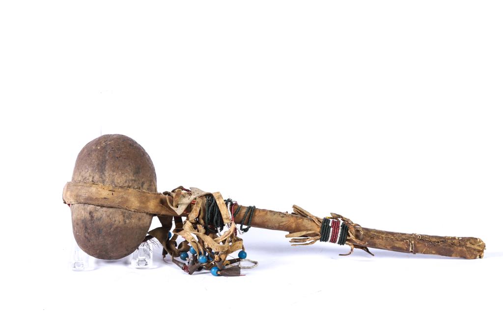 NATIVE AMERICAN INDIAN STONE CLUB (1 of 12)