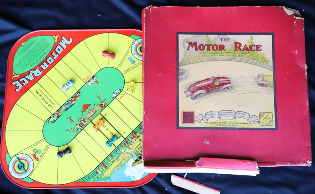 THE MOTOR RACE GAME by WOLVERINE SUPPLY CO (1 of 9)