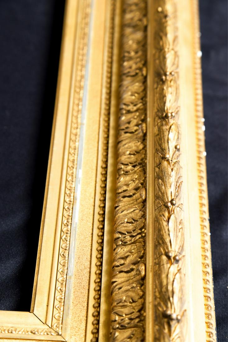1860's NEO-CLASSICAL GILT FRAME (1 of 10)