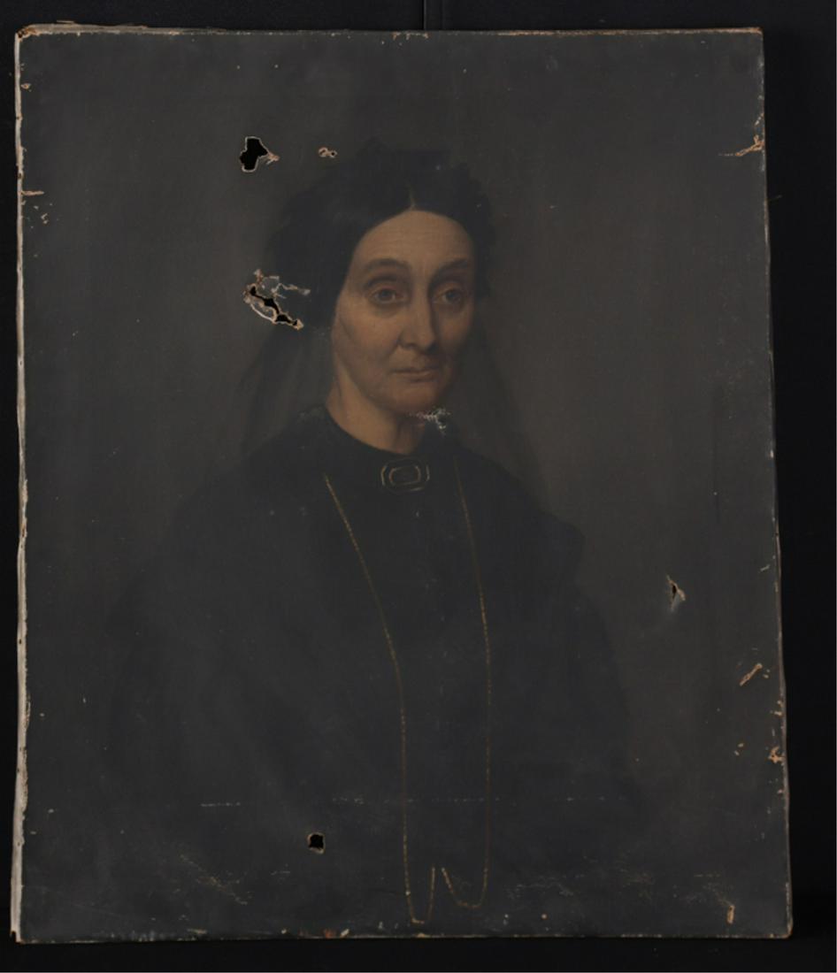 (19th / 20th c) AMERICAN SCHOOL PORTRAIT (1 of 8)