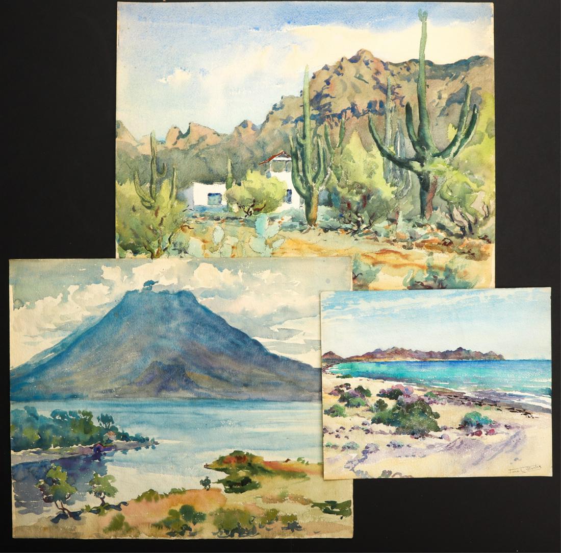 JANE C. STANLEY (1863-1940) (3) SOUTHWESTERN WORKS (1 of 15)