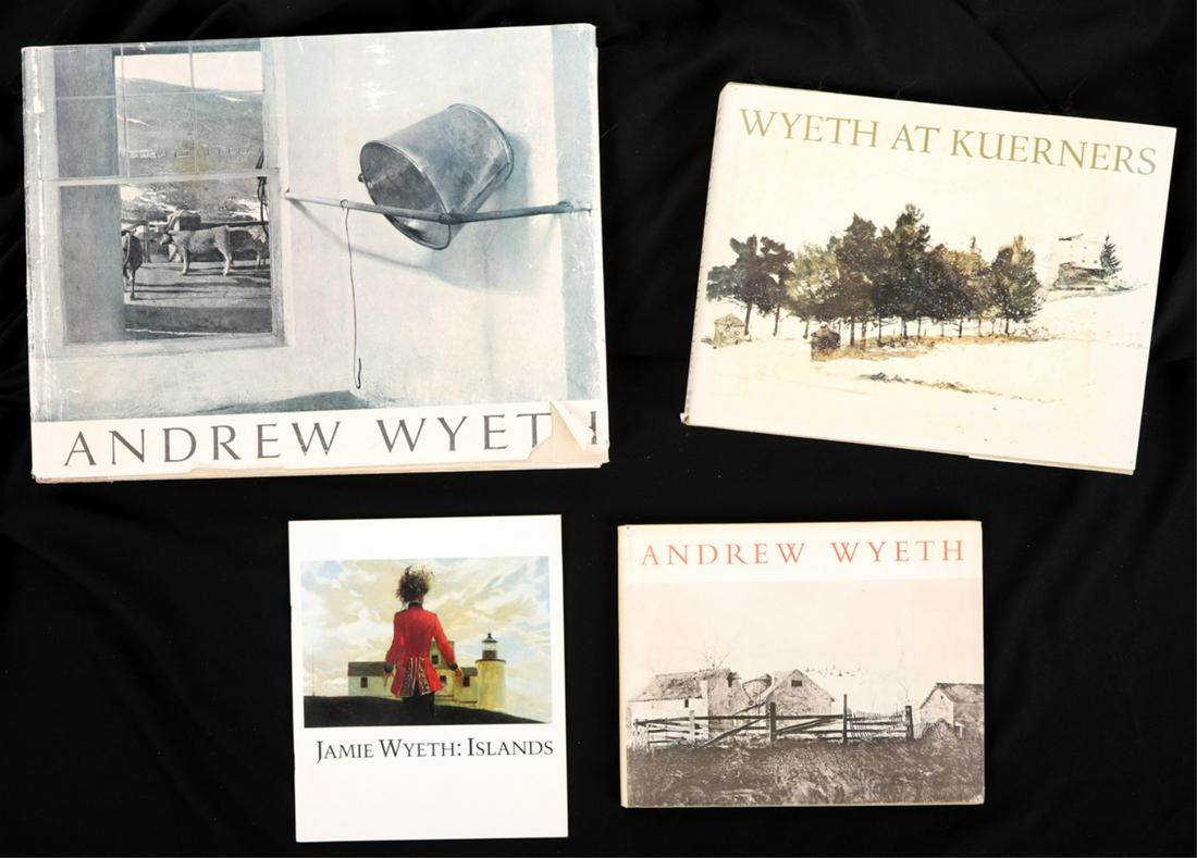 (4) ANDREW & JAMIE WYETH BOOKS / EXHIBITIONS (1 of 16)