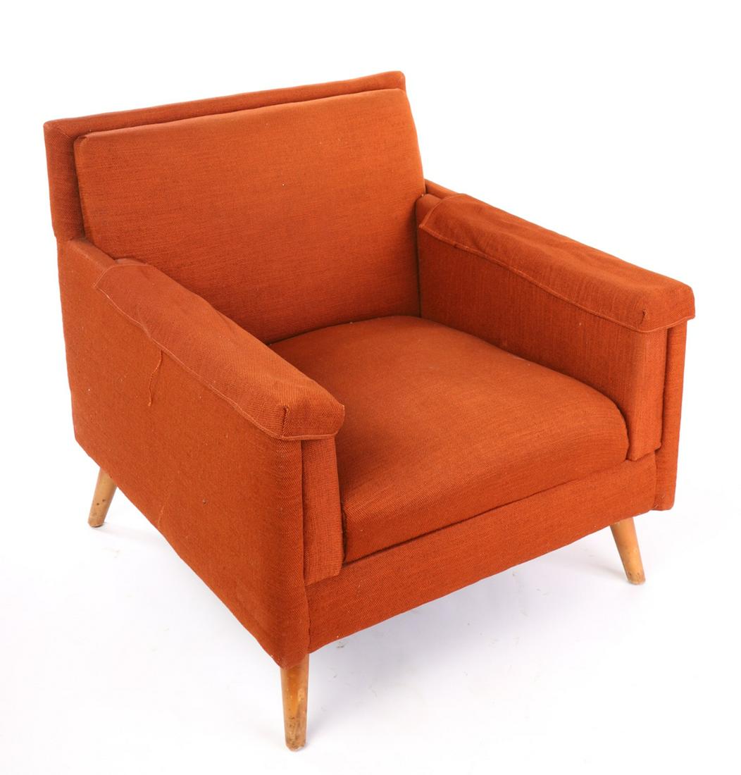 PAUL McCOBB UPHOLSTERED ARMCHAIR (1 of 10)