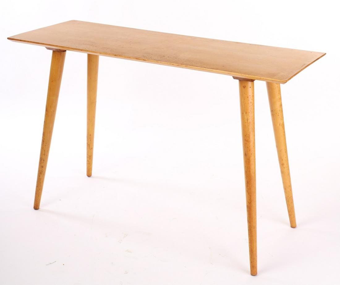 PAUL McCOBB PLANNER GROUP BLONDE CONSOLE TABLE (1 of 6)