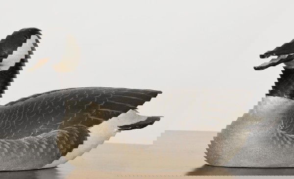 1960's Ward Bros carved decoy from Maryland, wonde: 1960's Ward Bros carved decoy from Maryland, wonderful paint