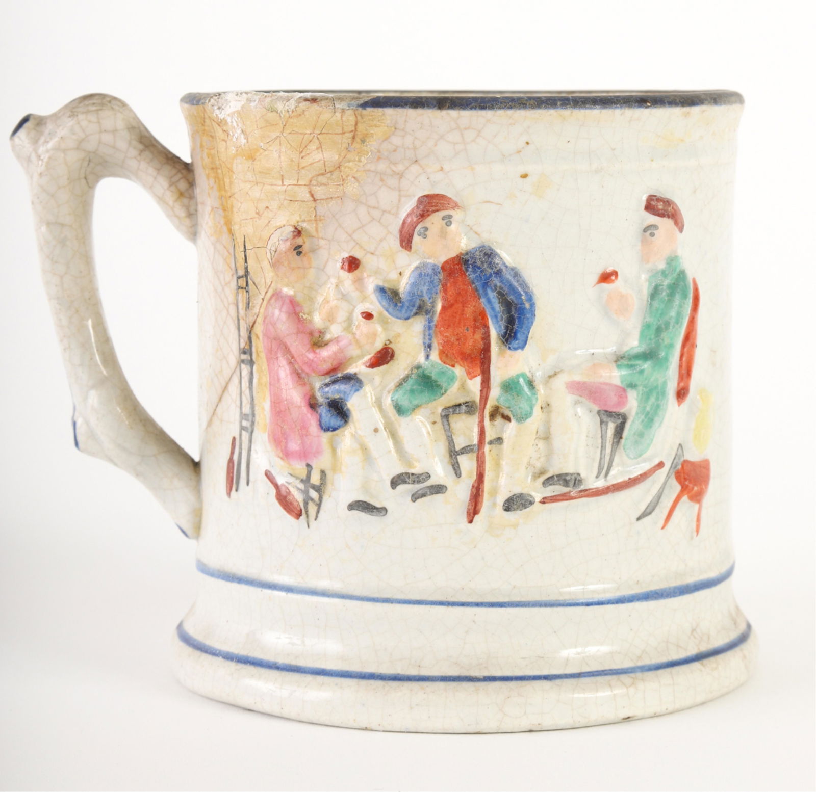 STAFFORDSHIRE FROG MUG (1 of 7)