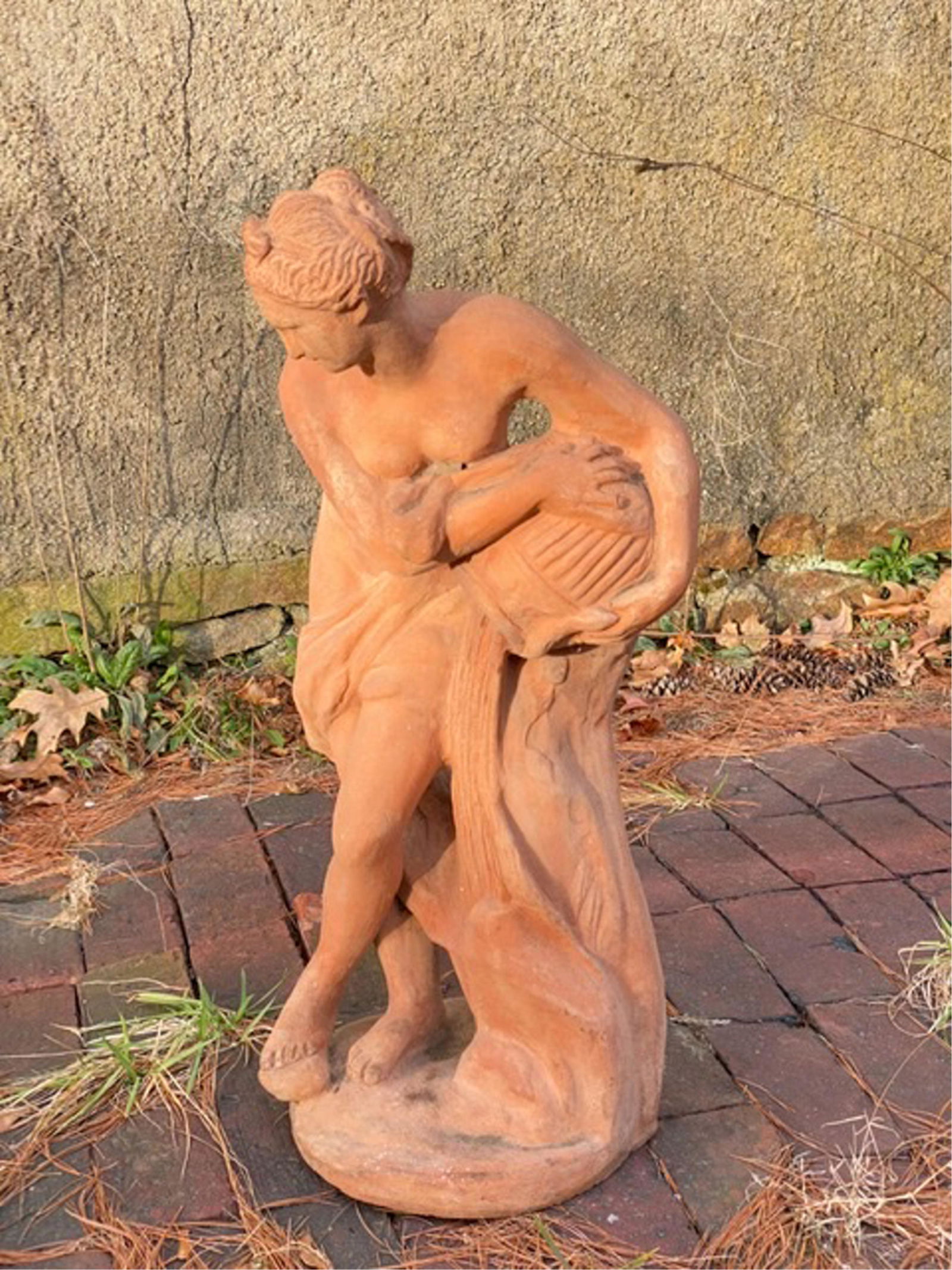 TERRACOTTA FIGURE of VENUS de MILO (1 of 8)