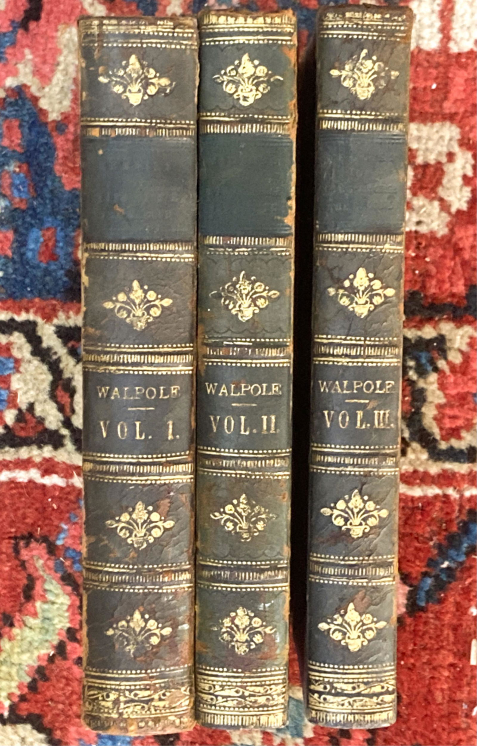 (3) VOLUMES KING GEORGE the 2nd by HORACE WALPOLE (1 of 4)