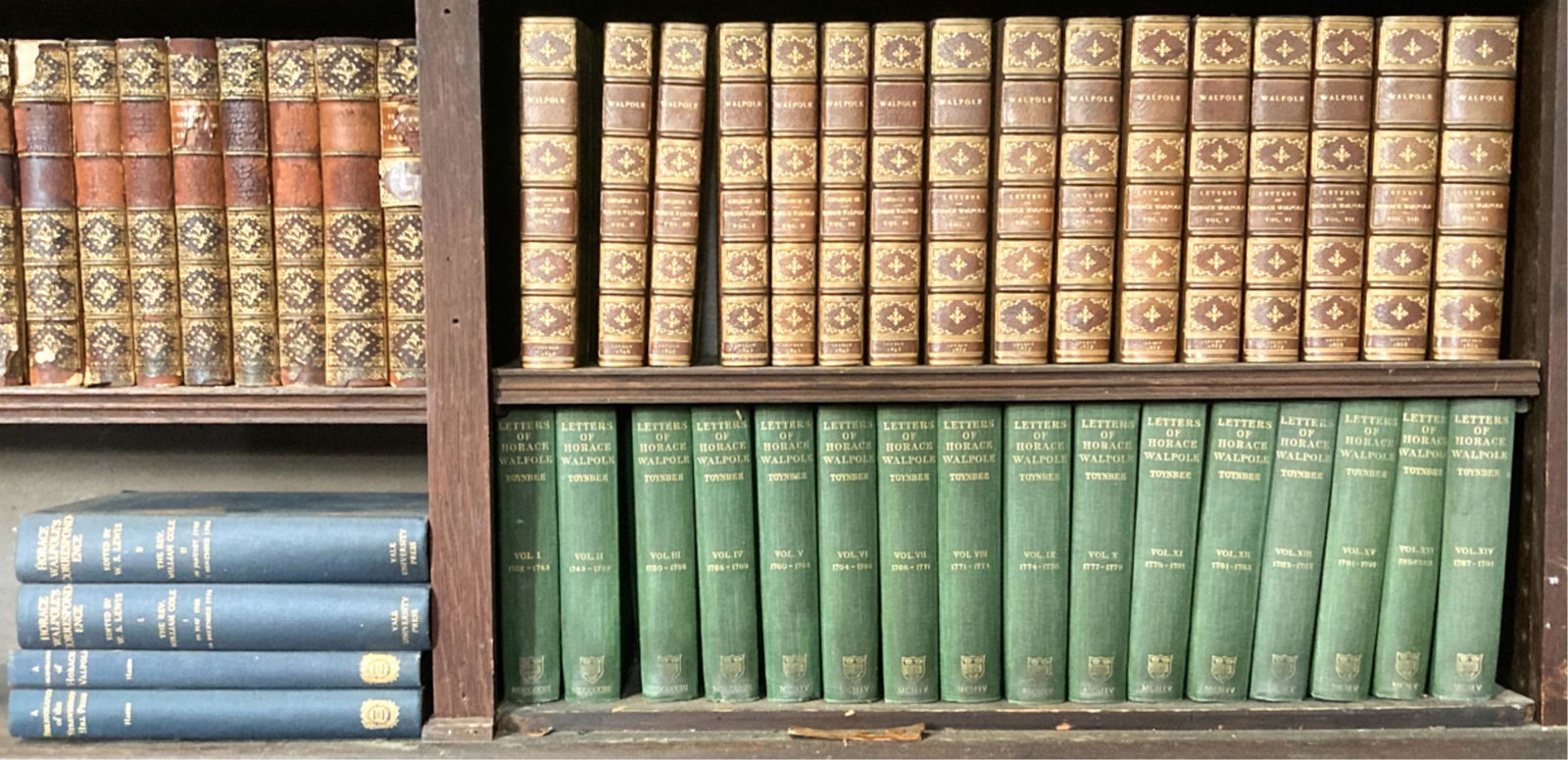 (20) VOLUMES "LETTERS OF HORACE WALPOLE" (1 of 9)