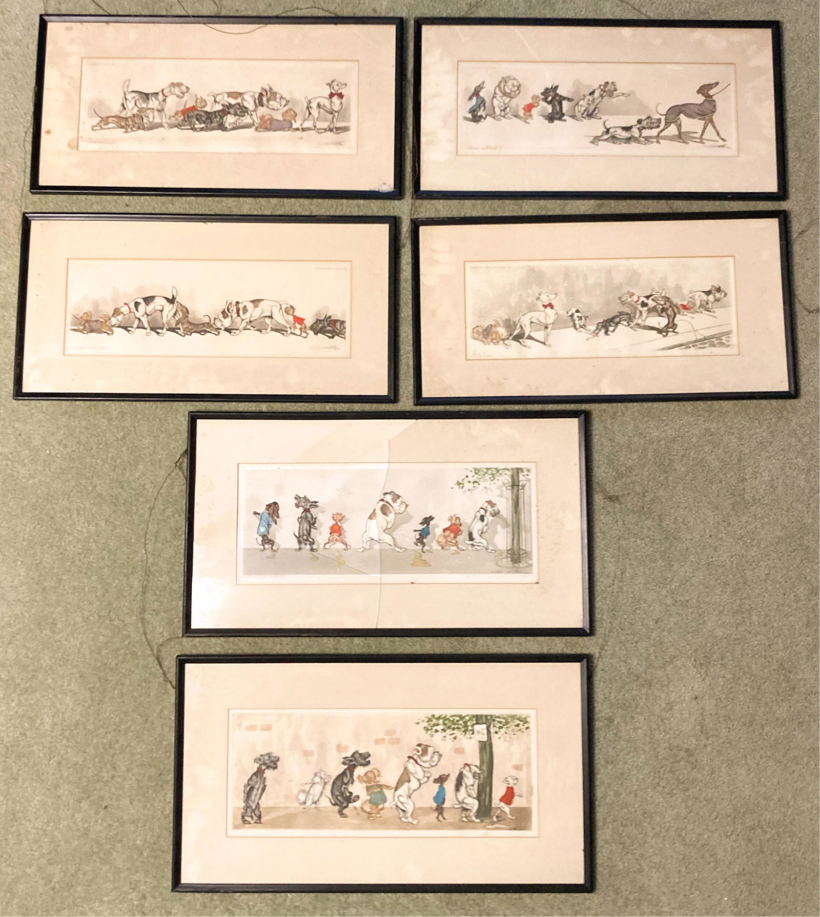 (6) "DIRTY DOGS OF PARIS" by BORIS O'KLEIN (1 of 7)