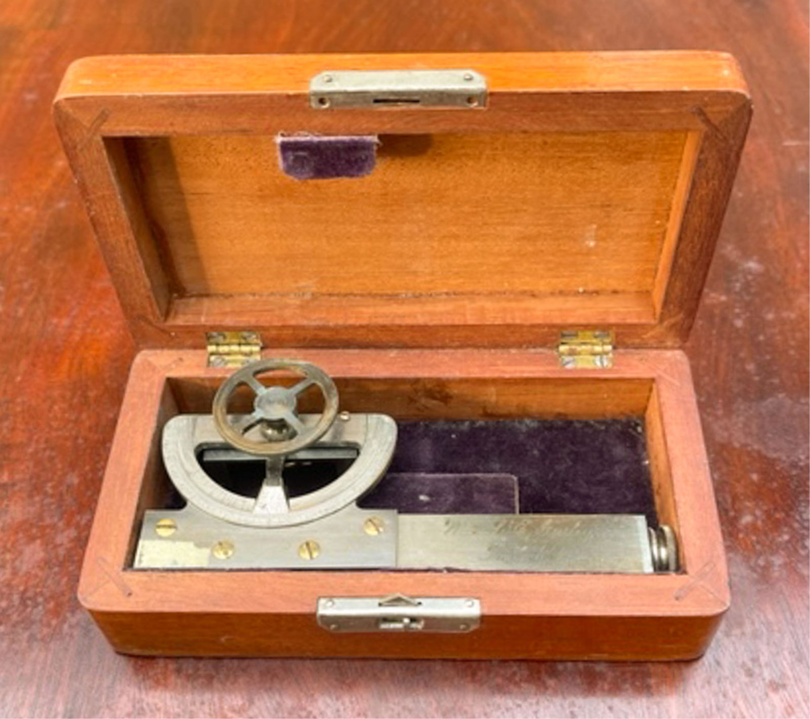 W. & L.e. Gurley, Troy Ny, Cased Instrument