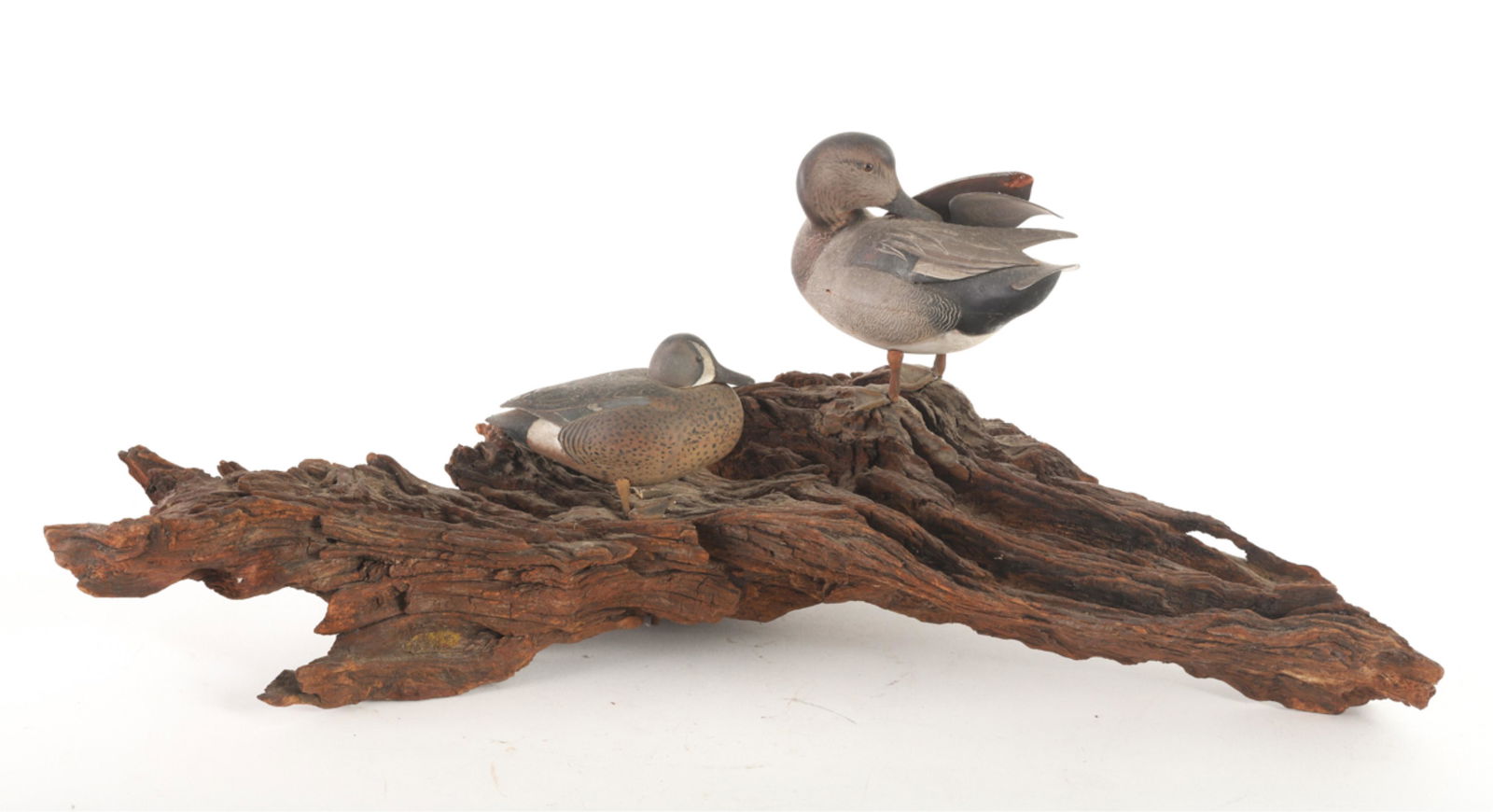 (2) J.T. COOLIDGE CARVED & PAINTED MINIATURE BIRDS (1 of 7)