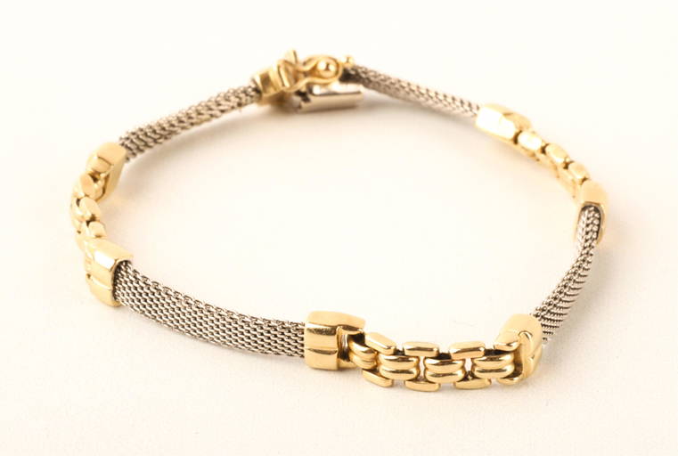 14k Italian Gold Bracelet