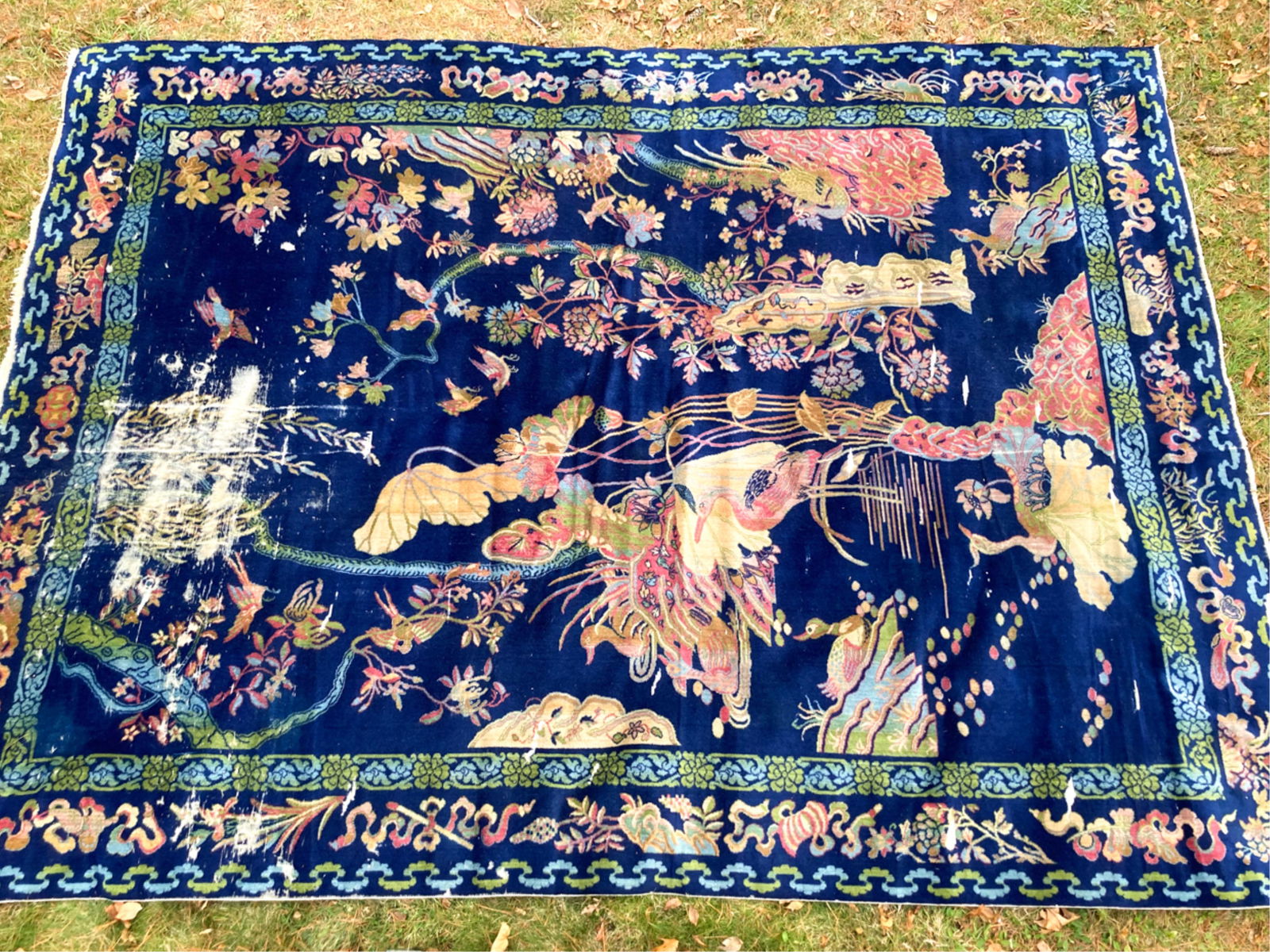 ROOM SIZED CHINESE ORIENTAL WOOL RUG (1 of 11)