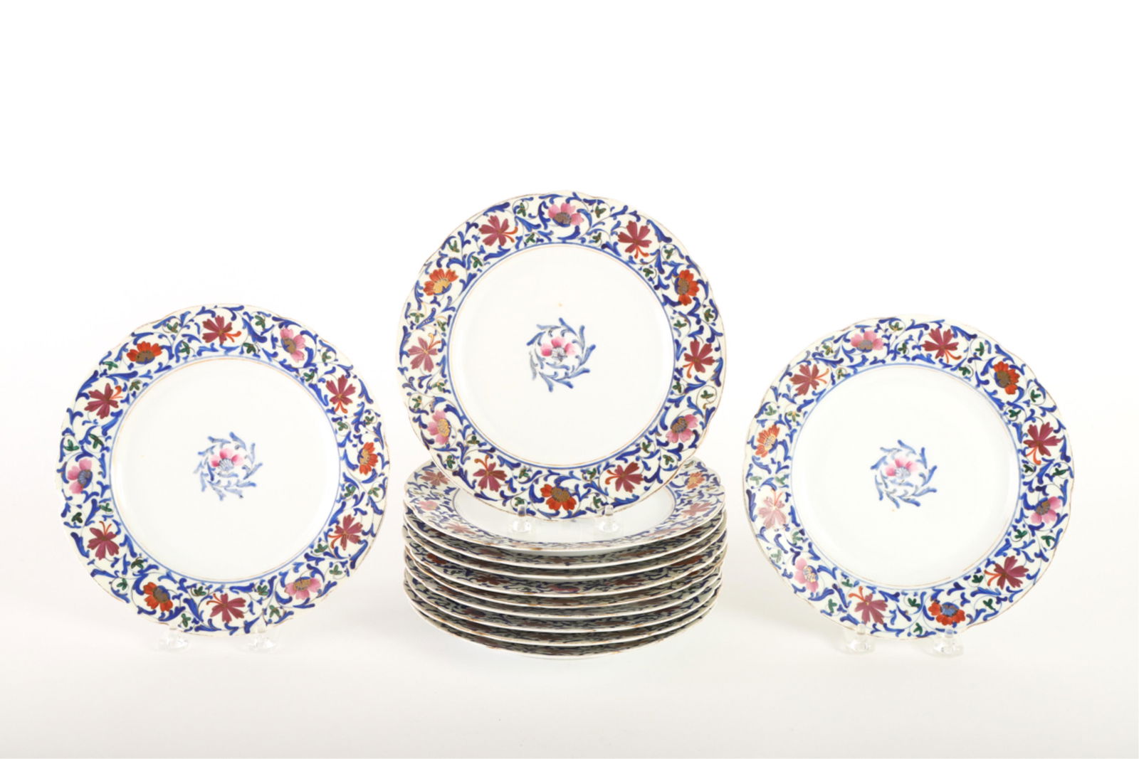 (12) AUSTRIAN ROYAL VIENNA PORCELAIN PLATES (1 of 6)