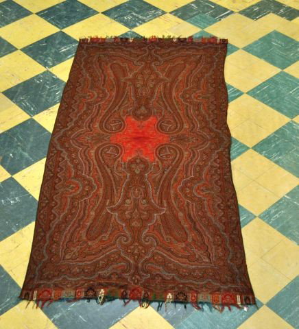 Turn of the Century paisley tablecover: Turn of the Century paisley tablecover