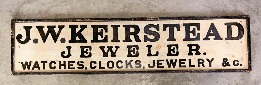OUTSTANDING JEWELER’S TRADE SIGN (1 of 4)