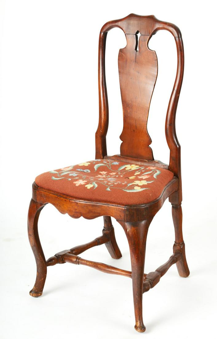 (18th c) CONTINENTAL SIDE CHAIR (1 of 20)