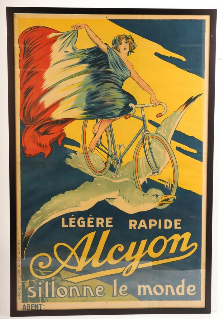 AFFICHES GAILLARD PARIS "ALCYON" BROADSIDE (1 of 7)
