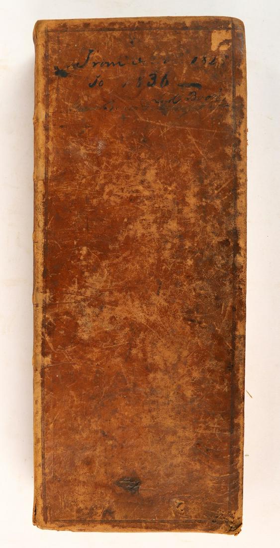 1825-1836 MORRIS BROWN ACCOUNT BOOK (1 of 10)