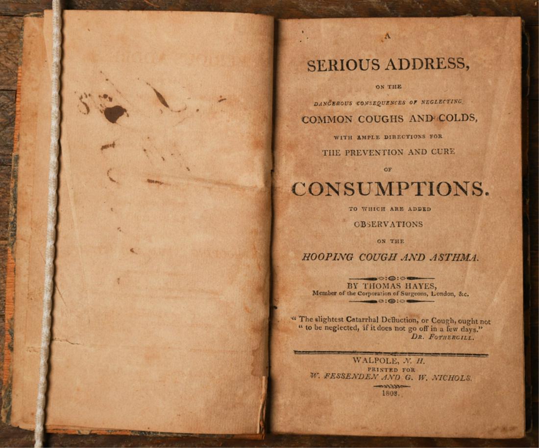 1808 ADDRESS ON PREVENTION & CURE OF CONSUMPTIONS (1 of 5)