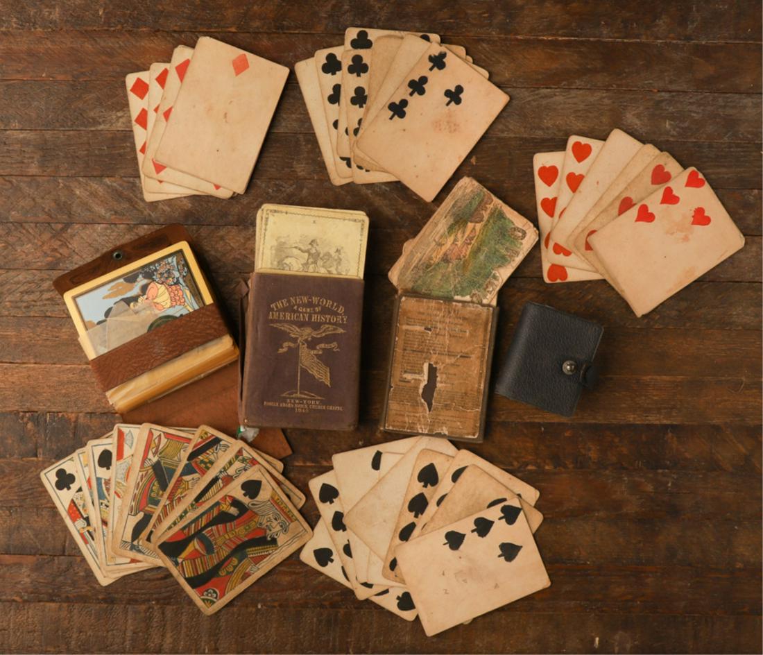 INCOMPLETE SETS OF EARLY PLAYING CARDS etc (1 of 15)