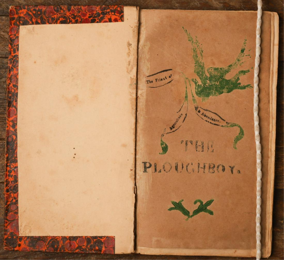 RARE THE PLOUGHBOY by REV. WILLIAM COOK SALEM 1854 (1 of 9)