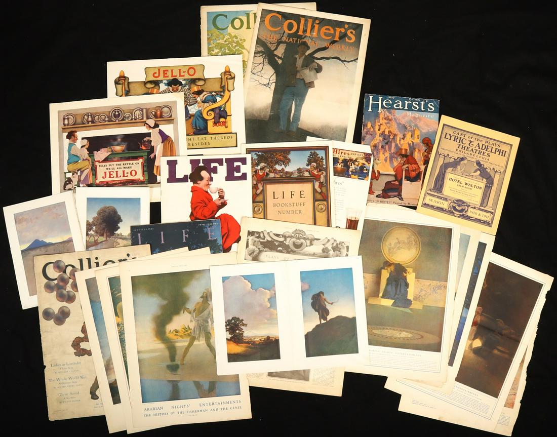 MAXFIELD PARRISH COVER & AD ILLUSTRATIONS (1 of 15)
