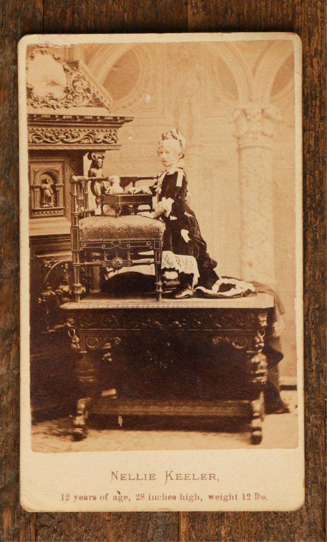 CDV OF NELLIE KEELER SIDESHOW ATTRACTION (1 of 2)