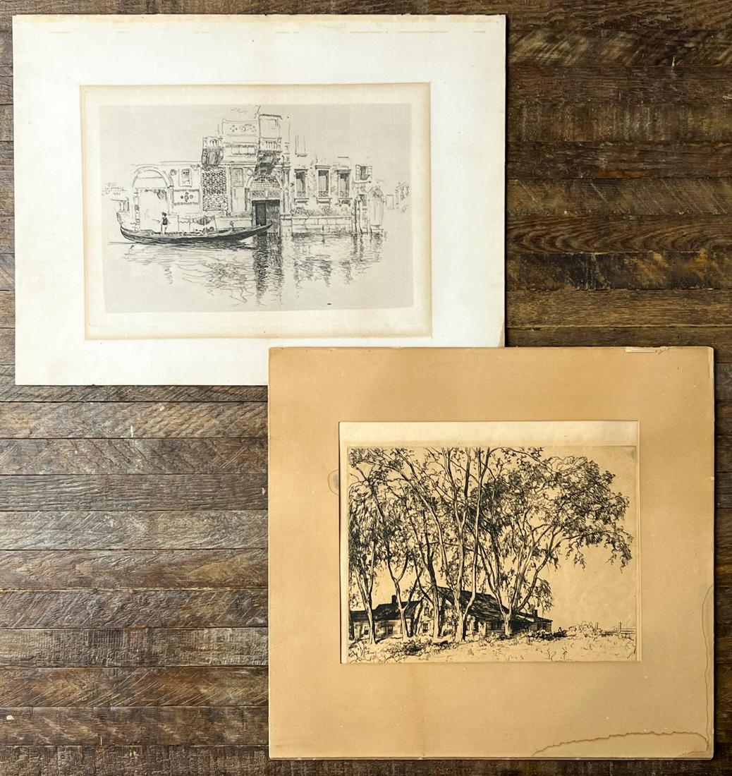 JOSEPH PENNELL "VENICE" ETCHING 1883 etc (1 of 18)