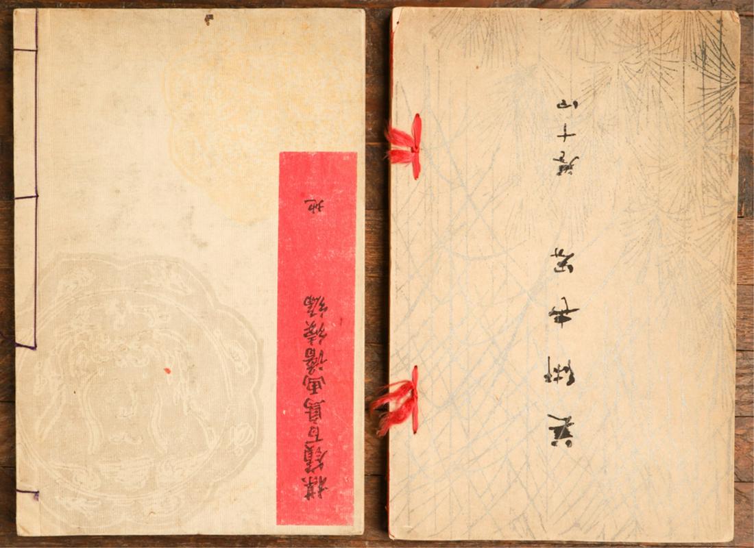 TWO (19th / 20th c) JAPANESE PRINT BOOK (1 of 20)
