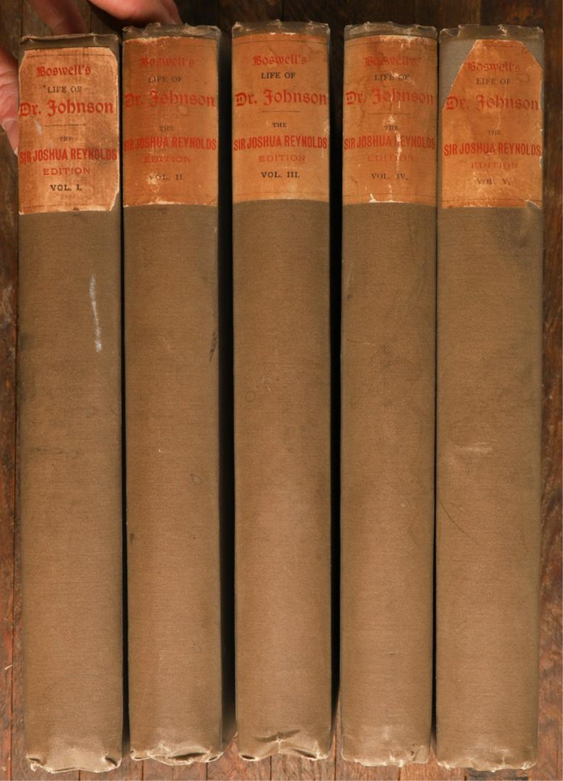 LIFE OF SAMUEL JOHNSON, LLD by James Boswell (1 of 17)