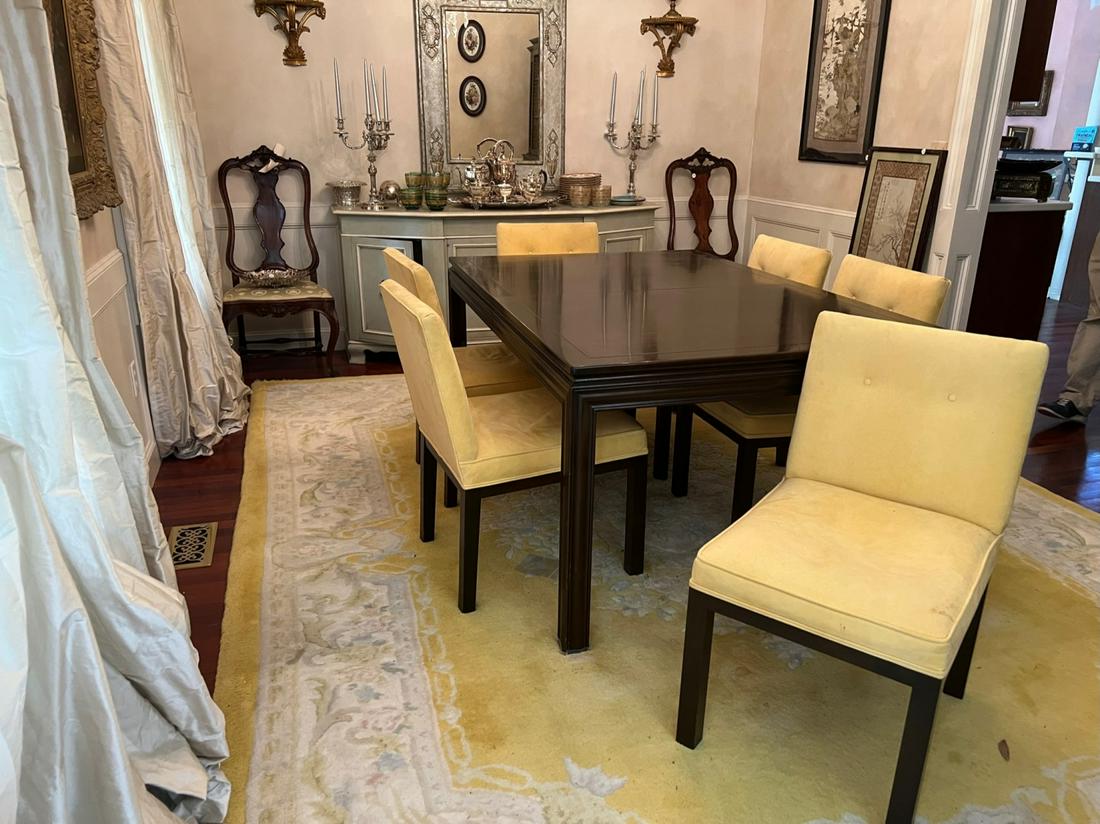 JOHN WIDDICOMB CO ASIAN INSPIRED DINING ROOM SET (1 of 10)