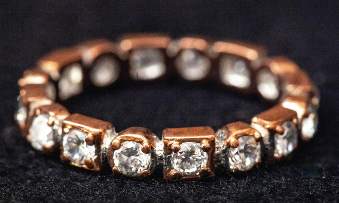 GROUPING of CUBIC ZIRCONIA ETC JEWELRY (1 of 9)