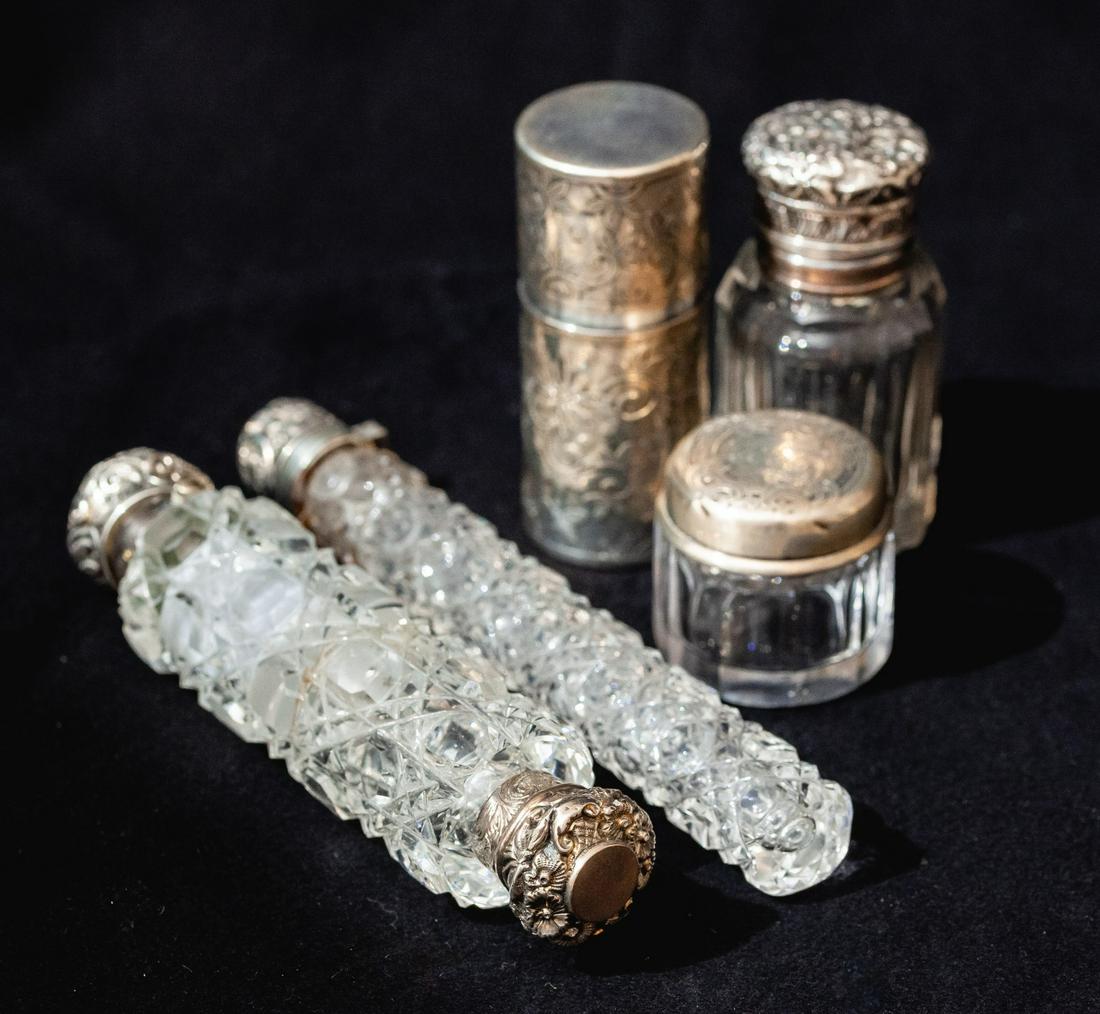 GROUPING OF (5) VANITY ACCESSORIES (1 of 9)