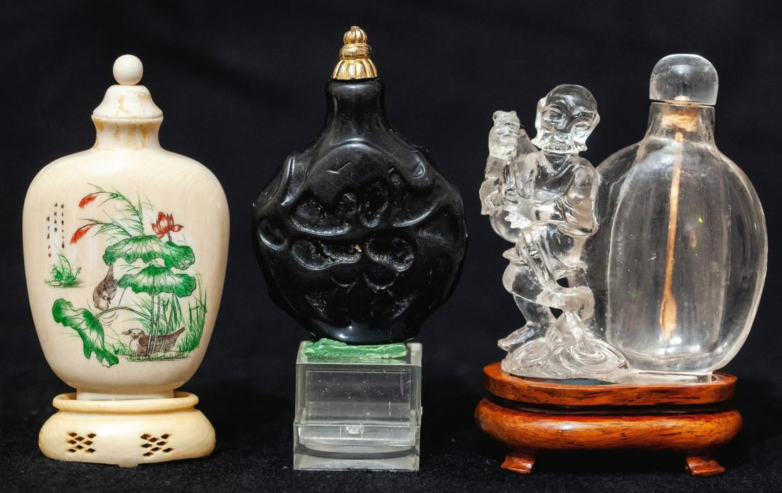COLLECTION OF CHINESE SNUFF BOTTLES (1 of 10)