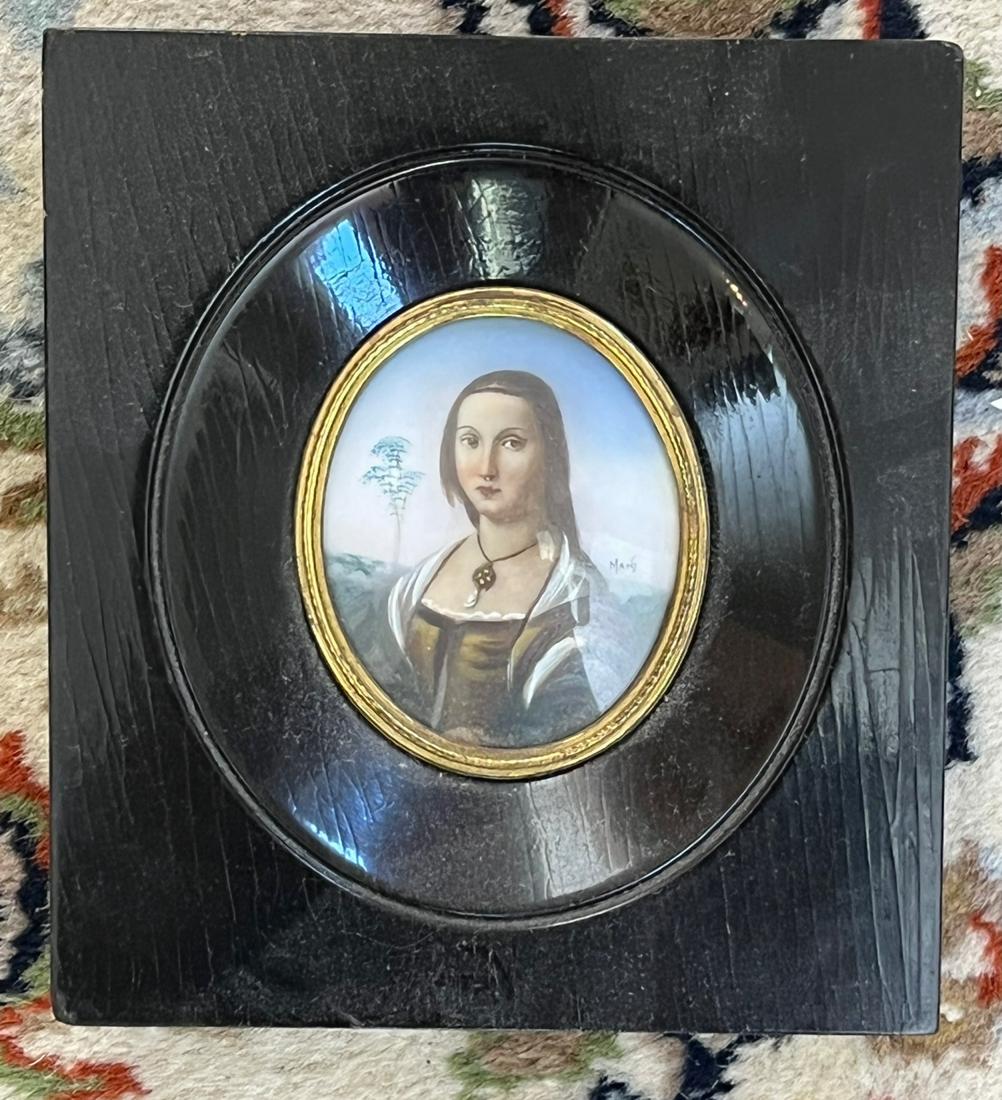 FRENCH PORTRAIT MINIATURE (1 of 4)