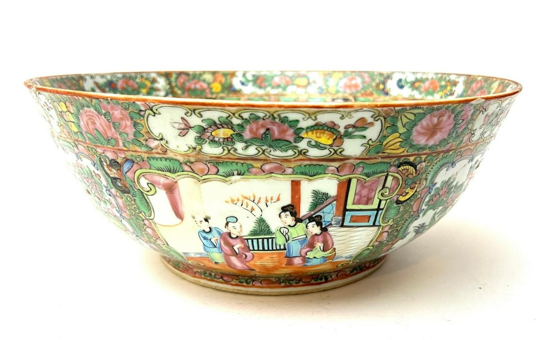 ROSE MEDALLION PUNCH BOWL (1 of 3)