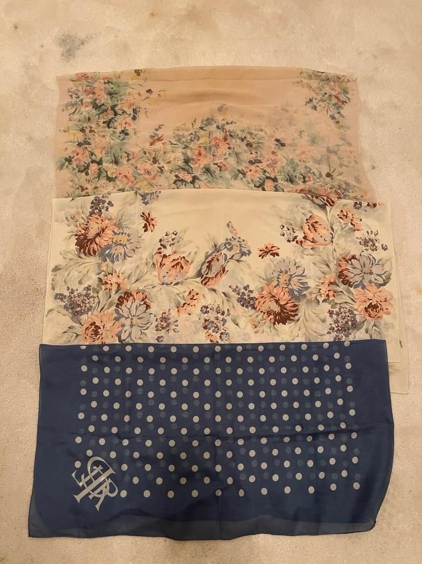 (3) RALPH LAUREN SILK SCARFS (1 of 6)
