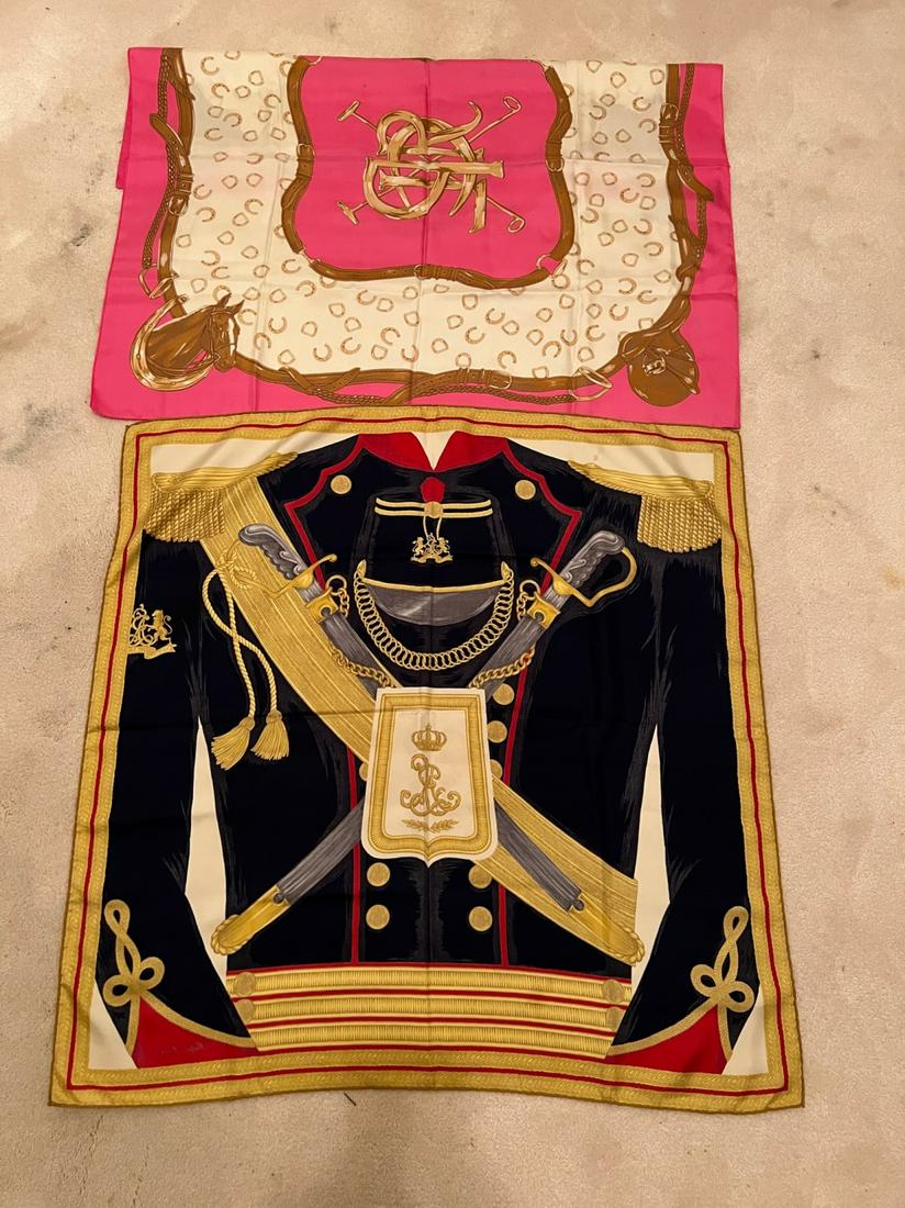 (2) RALPH LAUREN SILK SCARFS (1 of 6)