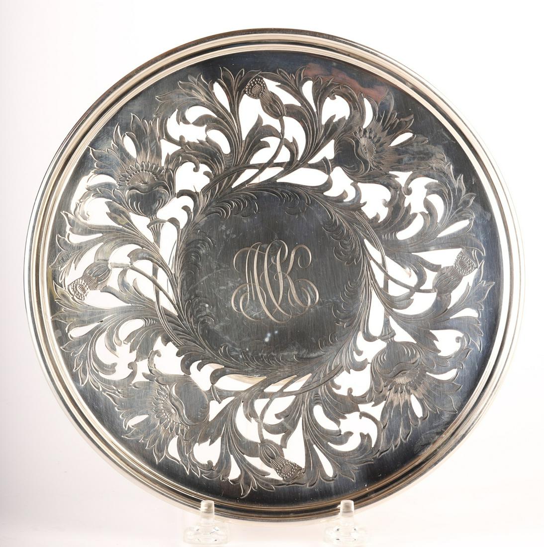 J. E. CALDWELL and  CO 8-inch STERLING RETICULATED (1 of 10)