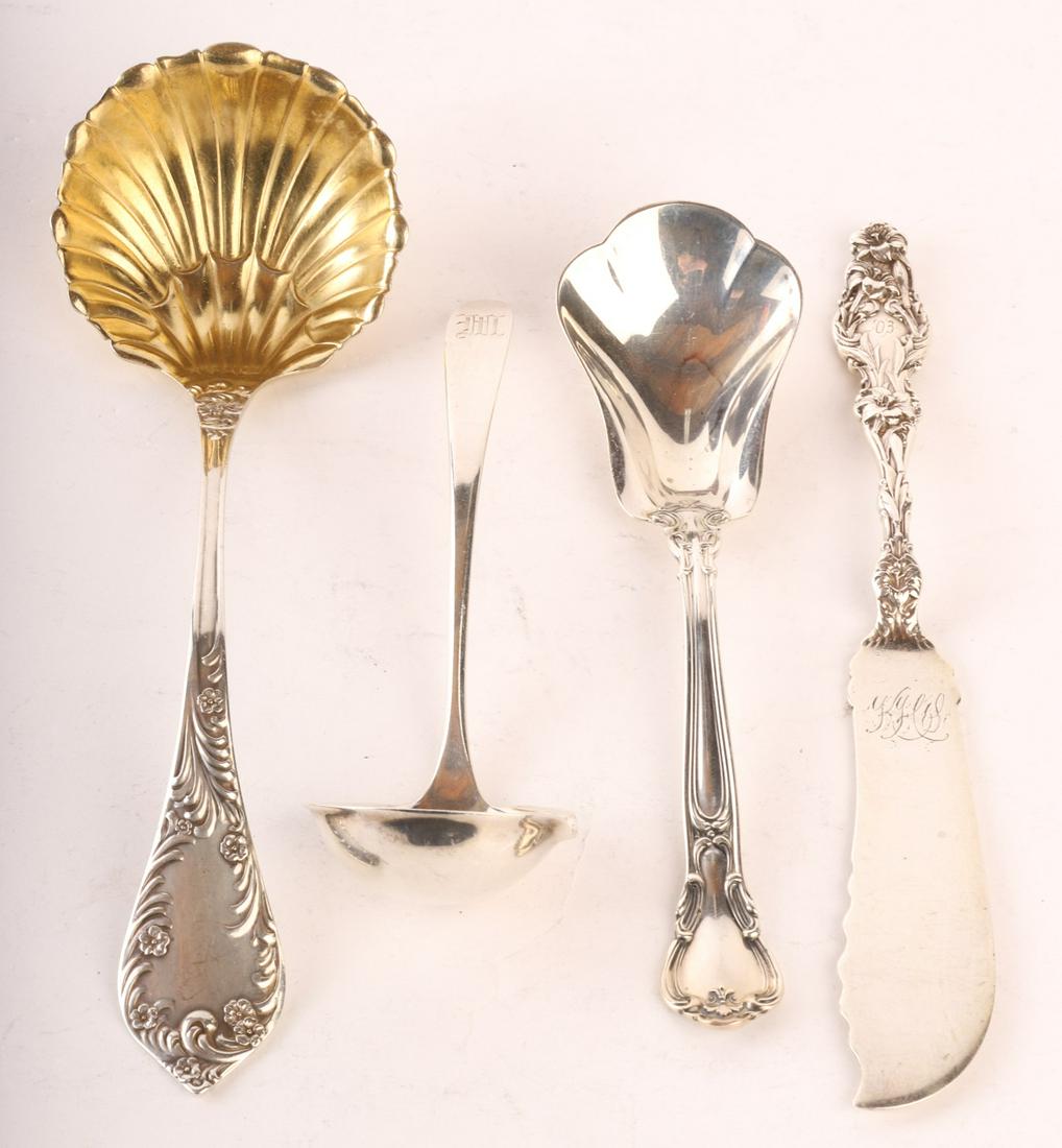 (4) STERLING SILVER SERVING PIECES (1 of 10)