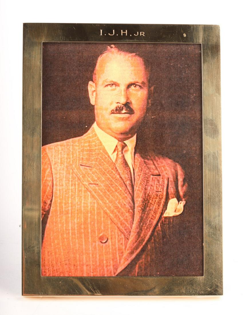 CARTIER 14k GOLD PICTURE FRAME / I.J. HARVEY, JR (1 of 5)