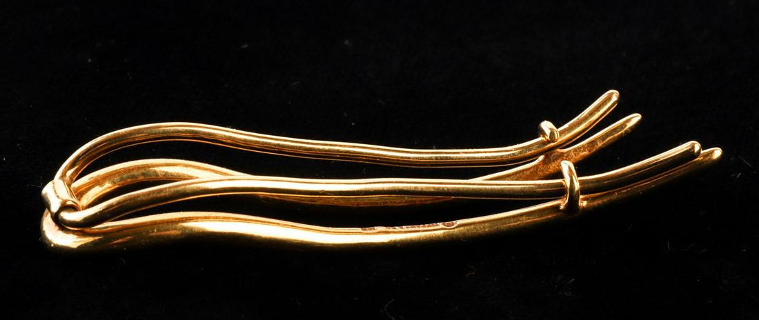 ANGELA CUMMINGS for TIFFANY & CO 18k GOLD BARRETTE (1 of 4)