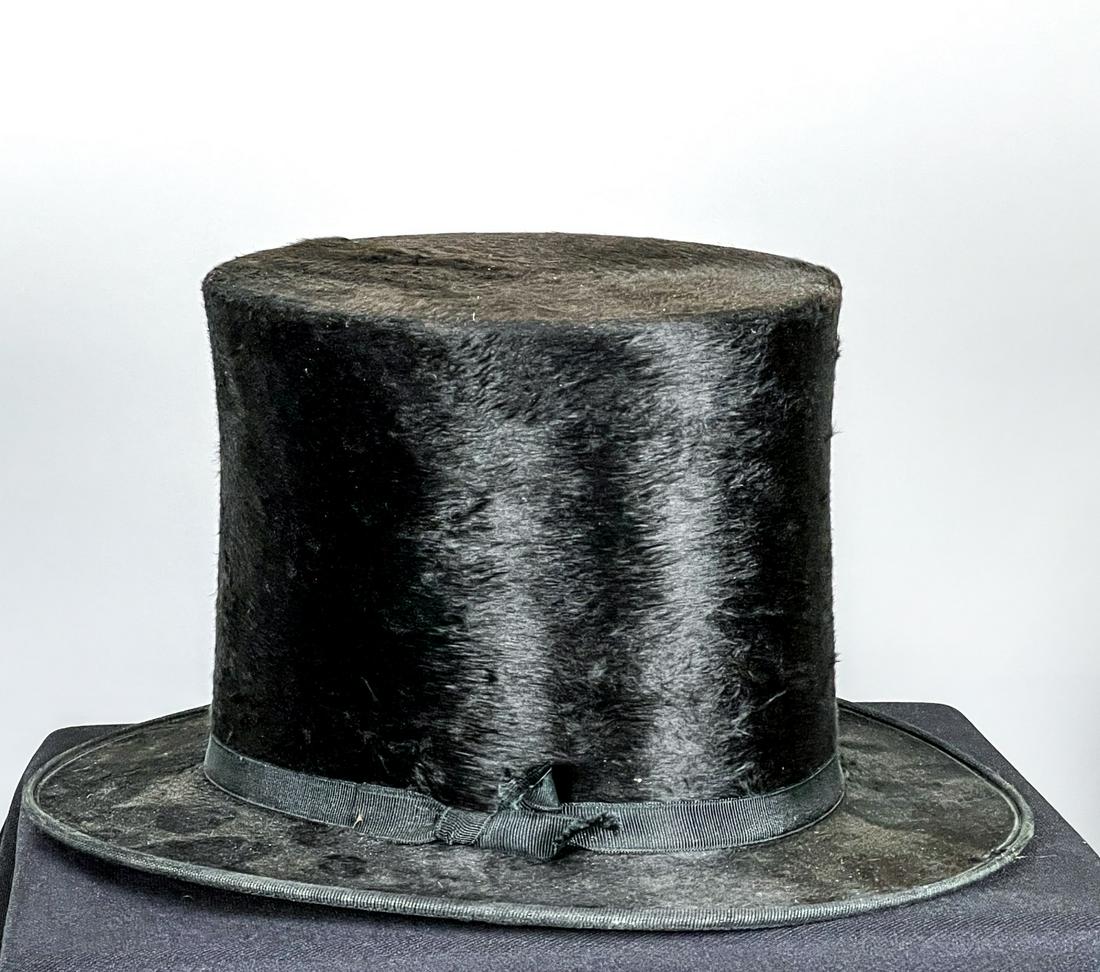 PORTSMOUTH NH "DEARBORN" BEAVER TOP HAT (1 of 11)