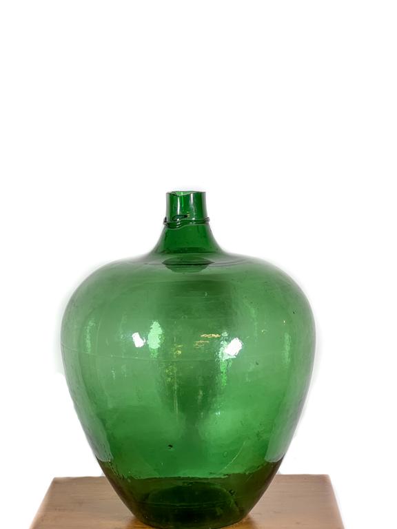 HAND BLOWN DAMARISCOTTA MAINE LARGE GLASS JUG (1 of 8)